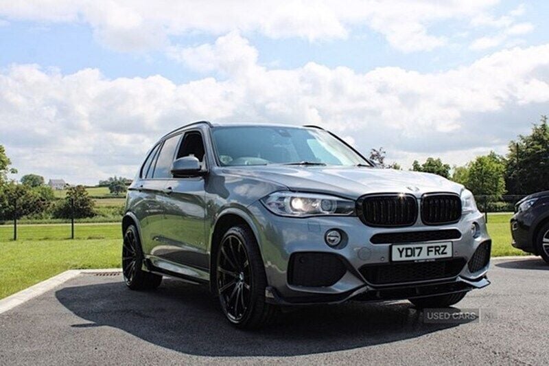 Grey Used 2017 BMW X5 M Sport SUV | £17,450 (Good price) - Image 1/1