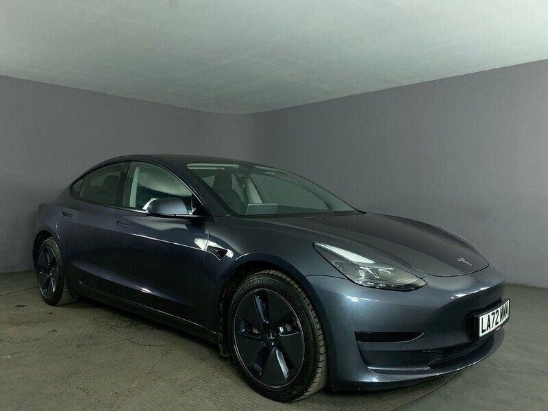 Grey Used 2022 Tesla Model 3 RWD Sedan | £20,499 (Fair price) - Image 1/4