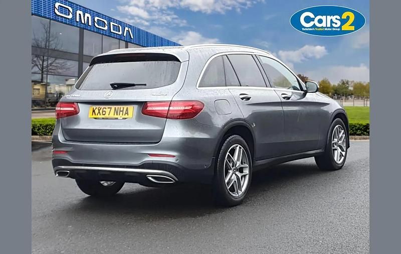 Used Mercedes GLC220 AMG line 168 HP (123 kW) 2017 Grey SUV