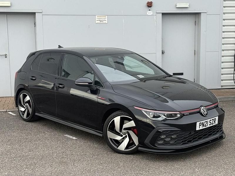 Used VW Golf VII GTI 2021 Black Hatchback