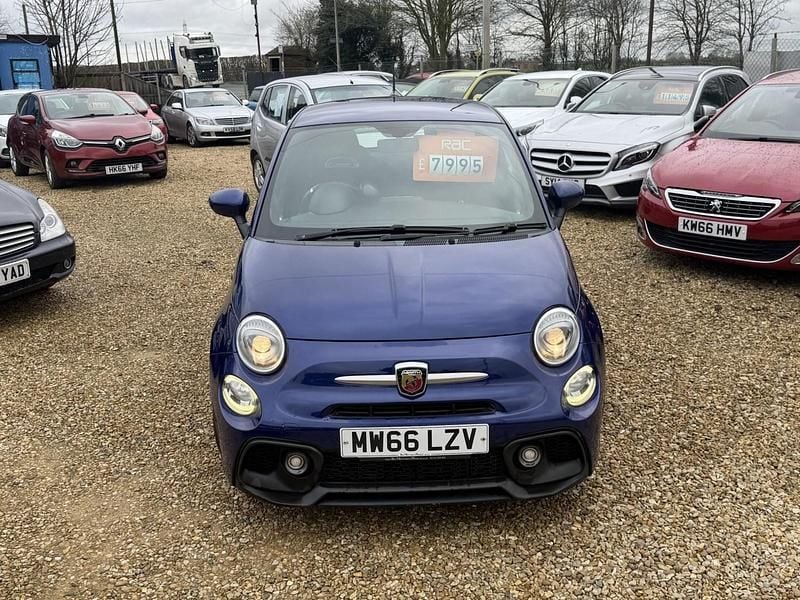 Used Abarth 595 145 HP (106 kW) 2016 Blue Hatchback