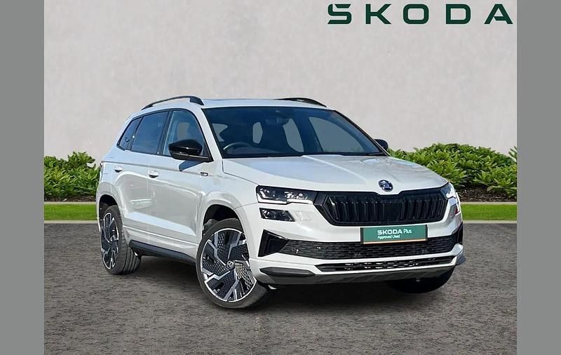 Used Skoda Karoq SportLine 147 HP (108 kW) 2023 Meteor grey SUV