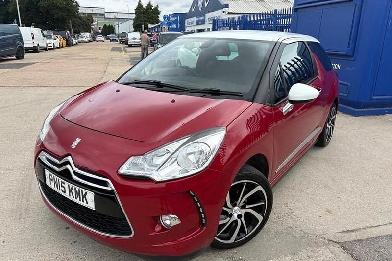 Red Used 2015 Citroën DS3 PureTech Hatchback | £3,495 (Fair price) - Image 1/1