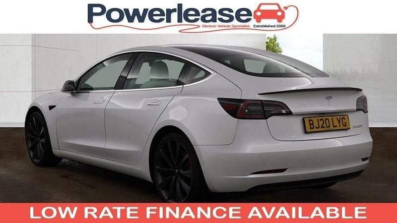 Used Tesla Model 3 Performance 82 kW (112 HP) 2020 White Sedan