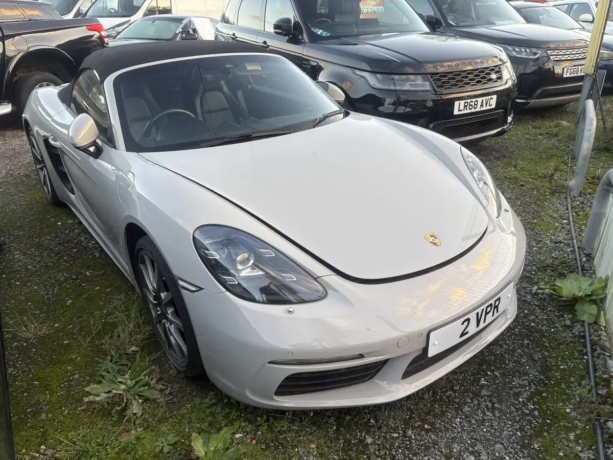 Used Porsche 718 Boxster 300 HP (220 kW) 2019 Grey Cabriolet