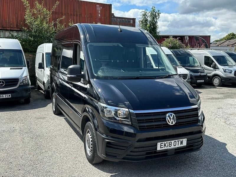Black Used 2018 VW Crafter Startline Van | £17,990 (Expensive) - Image 1/4