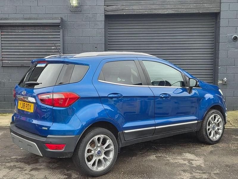 Used Ford Ecosport Titanium 125 HP (91 kW) 2018 Blue SUV