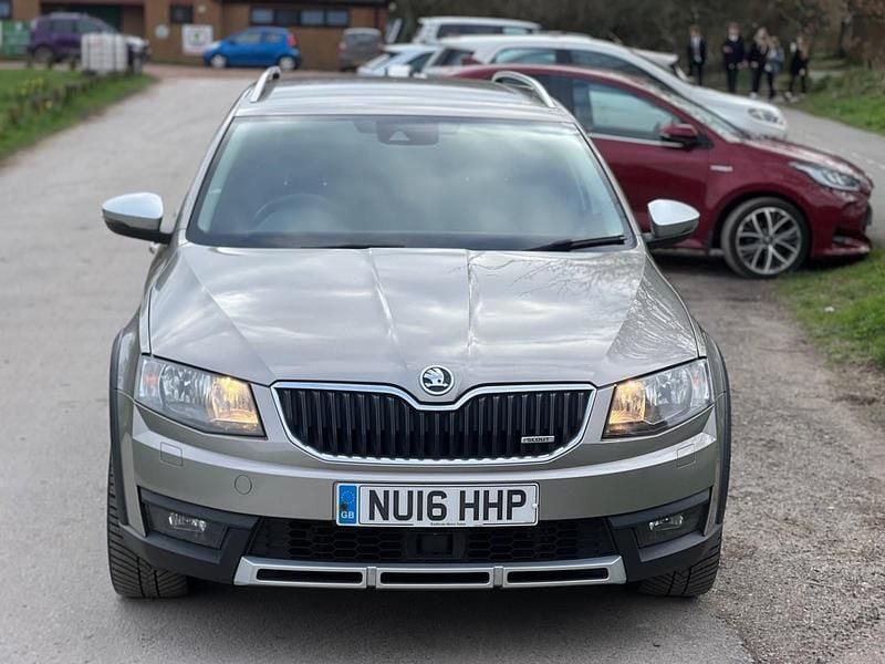 Used Skoda Octavia Scout 4x4 2016 Beige Hatchback