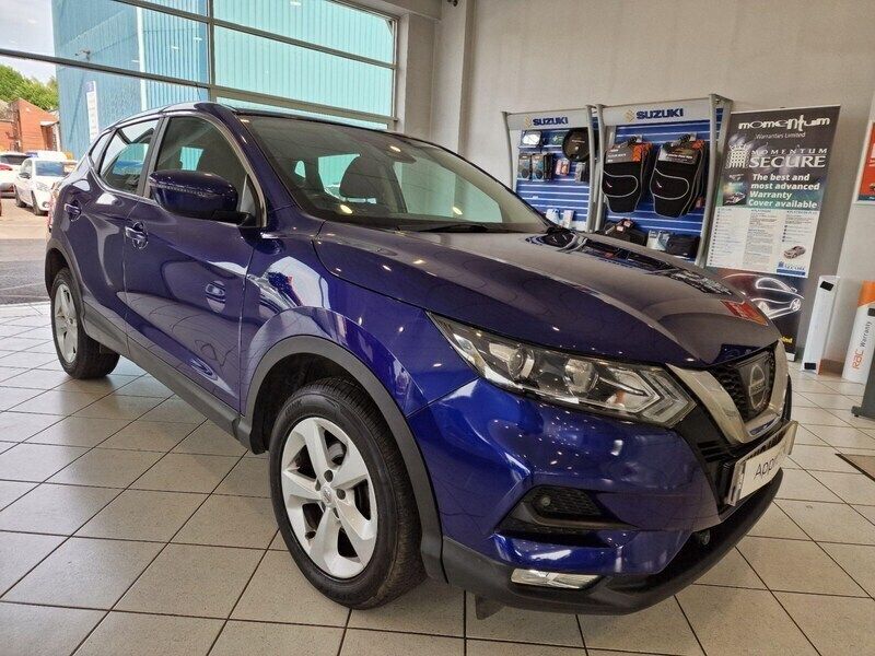 Blue Used 2018 Nissan Qashqai Acenta SUV | £8,263 (Super price) - Image 1/4