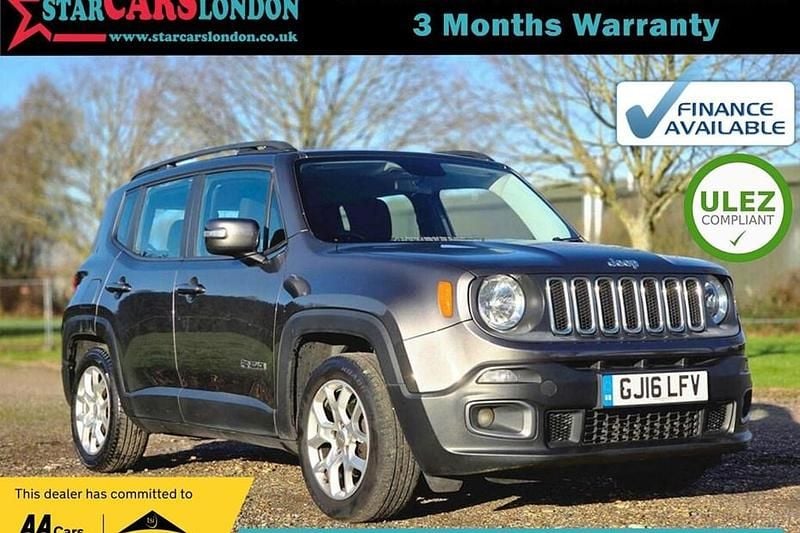 Grey Used 2016 Jeep Renegade Longitude SUV | £7,900 (Fair price) - Image 1/1