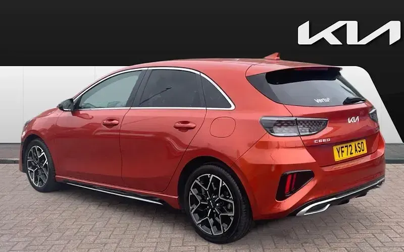 Used Kia Ceed GT-Line 160 HP (117 kW) 2023 Orange Hatchback