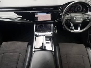 Used Audi Q8 S-Line 286 HP (210 kW) 2019 Blue SUV