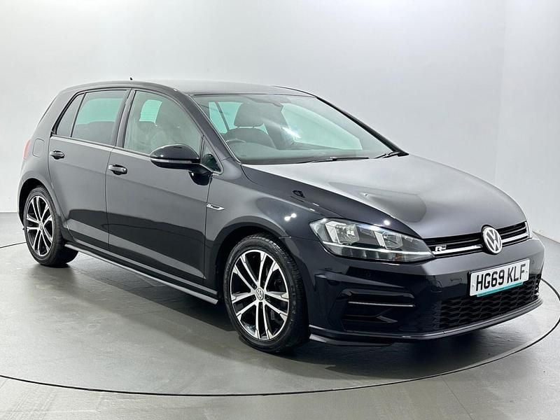 Used VW Golf VII R-line 150 HP (110 kW) 2019 Black Hatchback