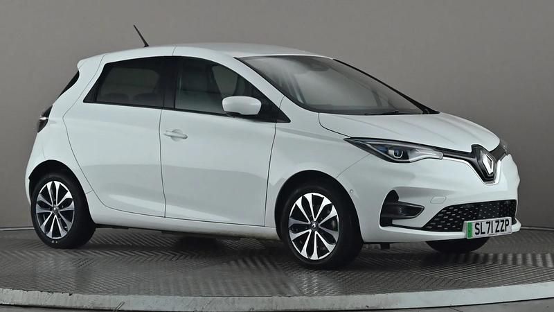 White Used 2021 Renault Zoe GT Hatchback | £9,498 (Fair price) - Image 1/3