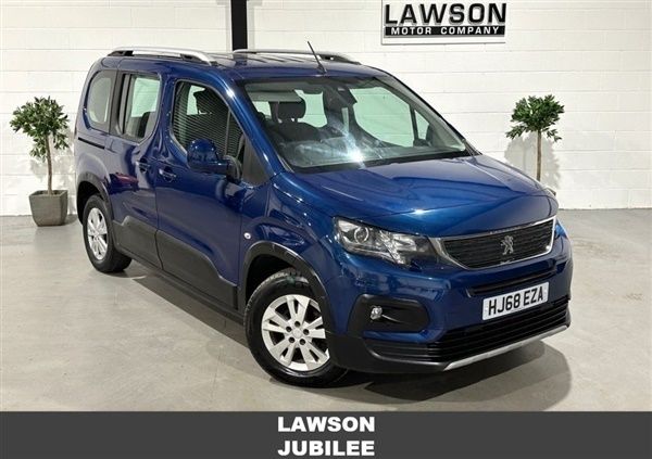 Blue Used 2018 Peugeot Rifter Allure MPV | £10,990 (Fair price) - Image 1/1