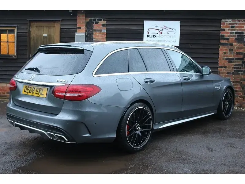 Used Mercedes C63S AMG 2018 Grey Estate