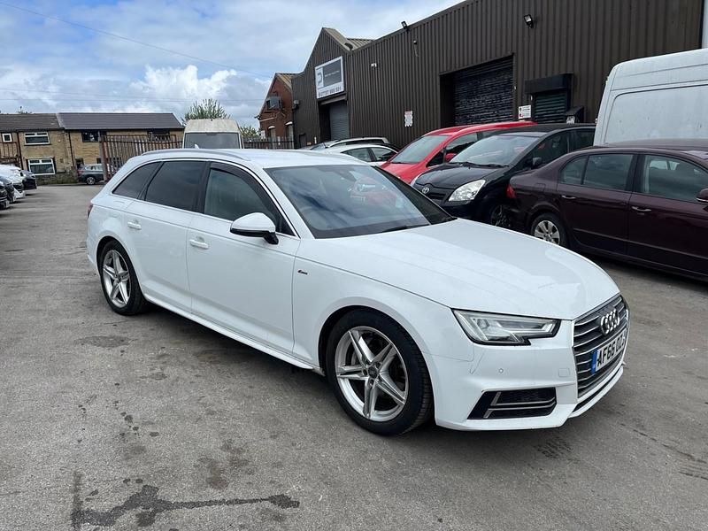 White Used 2016 Audi A4 S-Line Estate | £7,799 - Image 1/4