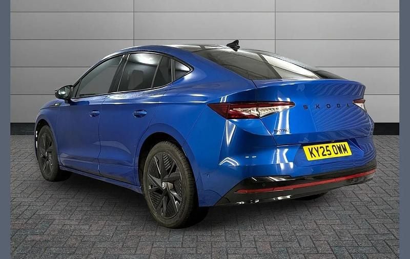 Used Skoda Enyaq iV vRS 250 kW (340 HP) 2025 Race blue metallic SUV