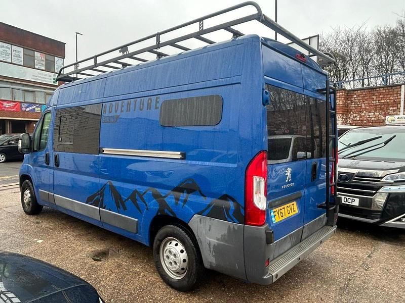 Used Peugeot Boxer 130 HP (95 kW) 2017 Blue Van