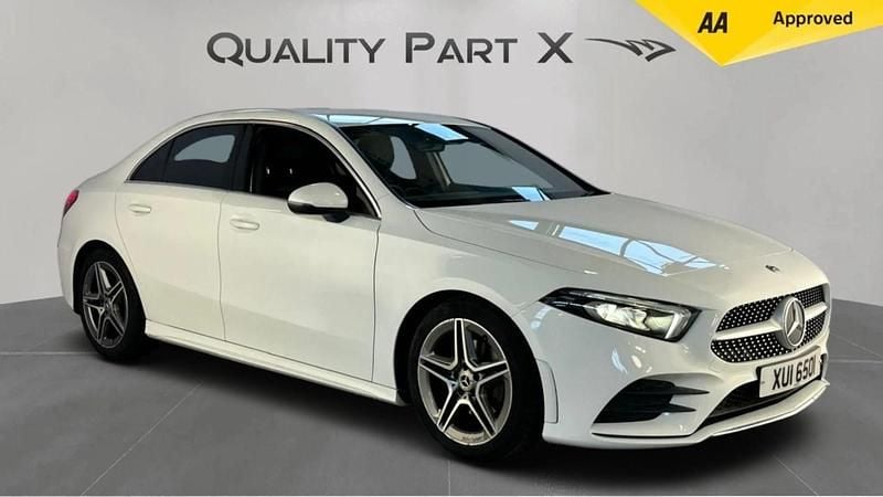 White Used 2020 Mercedes A200 AMG line Sedan | £16,950 (Good price) - Image 1/4