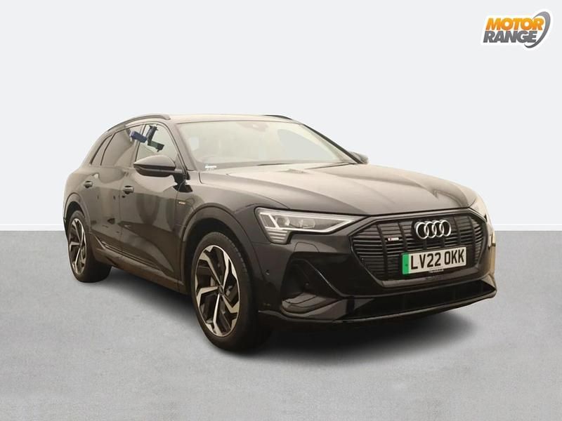 Black Used 2022 Audi e-tron Advanced Plus SUV | £27,595 (Fair price) - Image 1/4