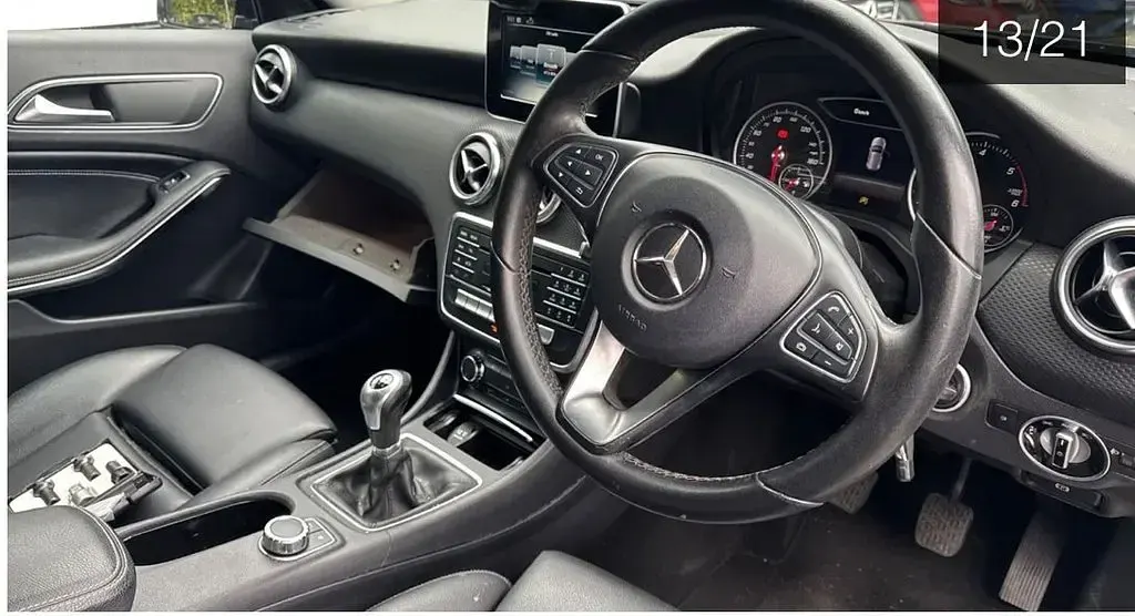 Used Mercedes A180 SE 109 HP (80 kW) 2016 Black Hatchback