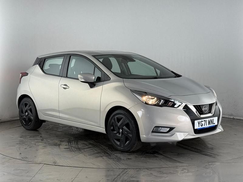 Used Nissan Micra Acenta 2021 Silver Hatchback