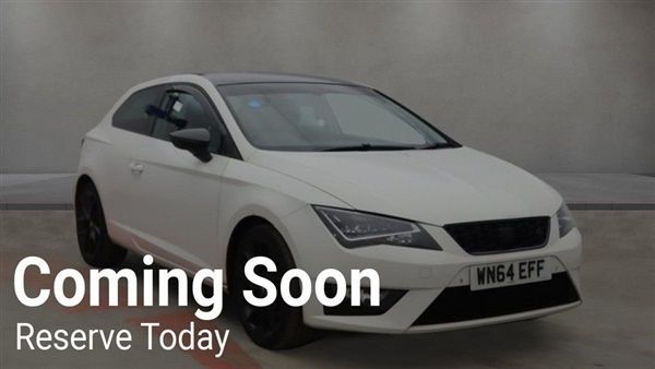 White Used 2015 Seat Leon FR Sport Coupe | £6,249 (Good price) - Image 1/1