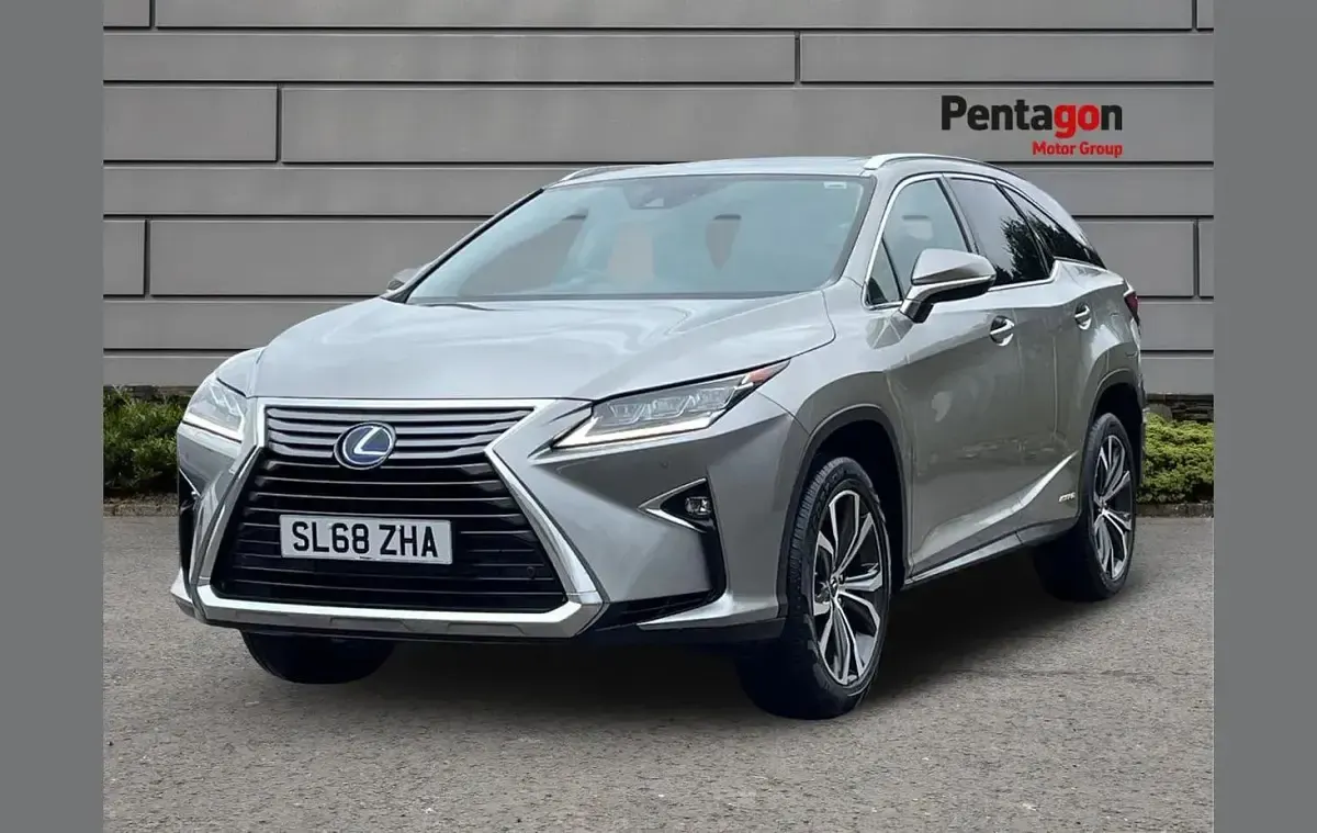 Used Lexus RX450hL Luxury Line 308 HP (226 kW) 2018 Silver SUV