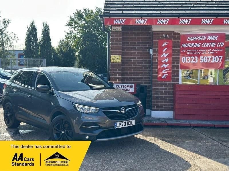 Used Vauxhall Grandland X SRi 2021 Moonstone grey SUV
