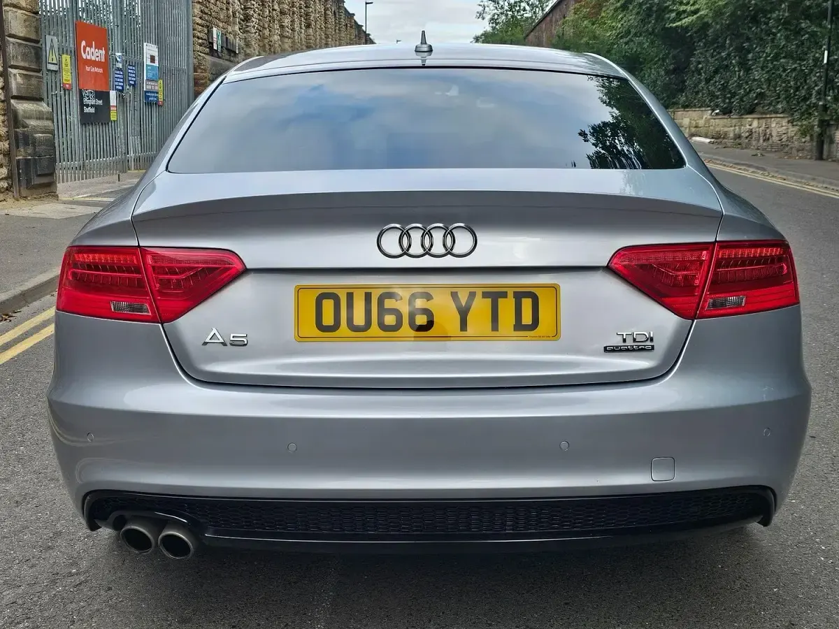 Used Audi A5 Black Edition 2016 Silver Coupe
