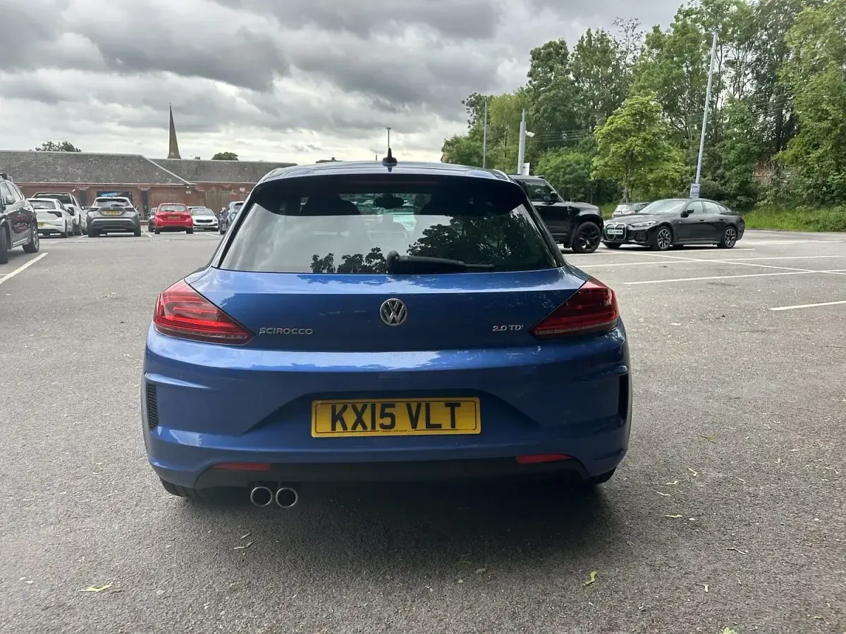 Used VW Scirocco R-line 2015 Blue Coupe