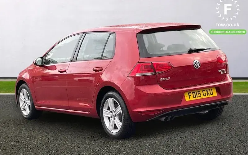 Used VW Golf VII Match 150 HP (110 kW) 2015 Red Hatchback