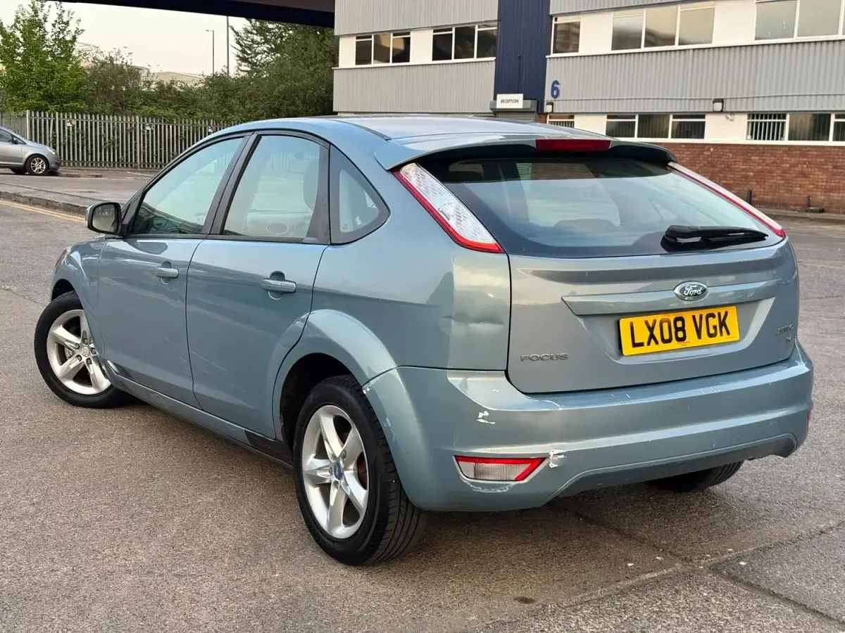 Gebraucht Ford Focus Zetec 2008 Blau Kleinwagen