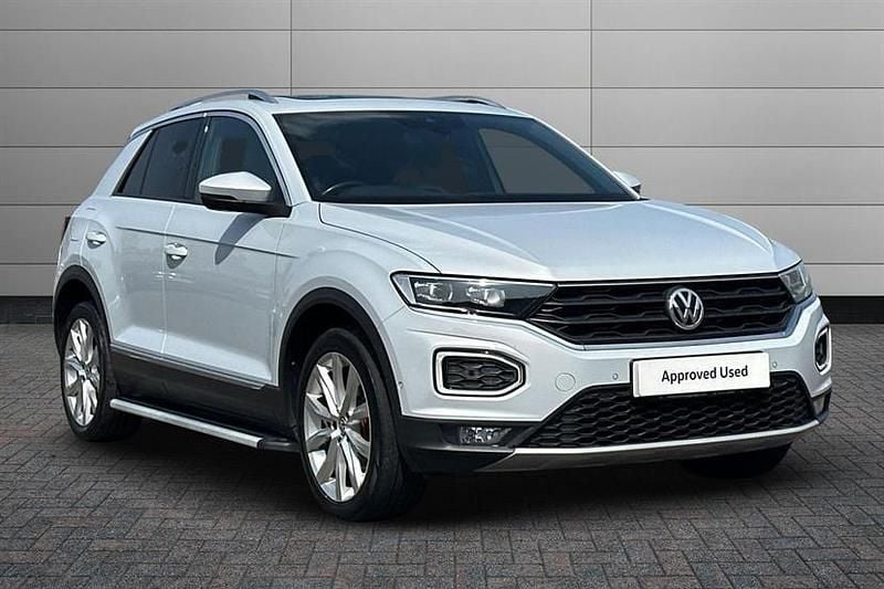 Silver Used 2017 VW T-Roc SEL SUV | £15,850 (A bit pricey) - Image 1/4