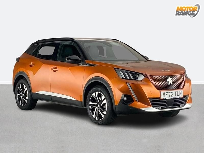 Used Peugeot e-2008 GTi 100 kW (136 HP) 2022 Orange SUV