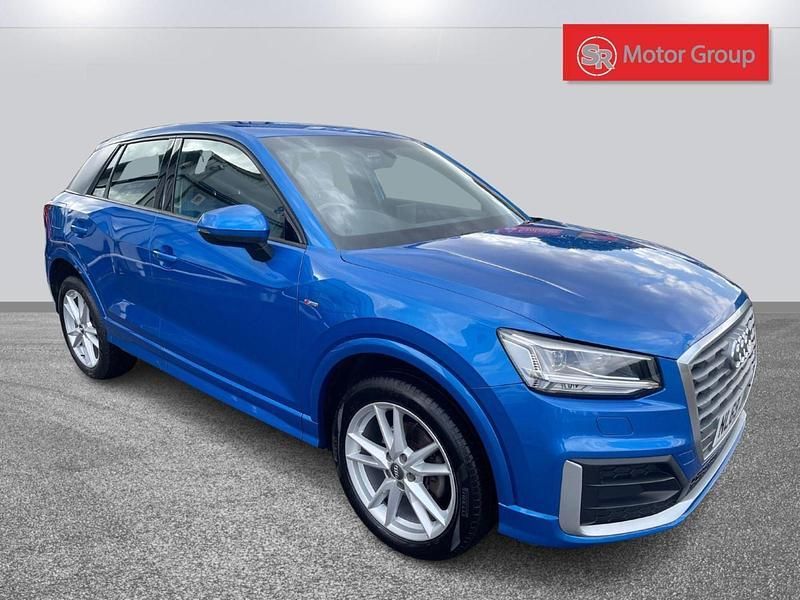 Blue Used 2019 Audi Q2 S-Line SUV | £15,506 (Good price) - Image 1/4