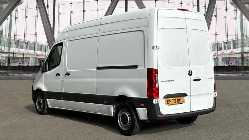 Begagnad Mercedes Sprinter Progressive 150 HK (110 kW) 2022 Vit Van