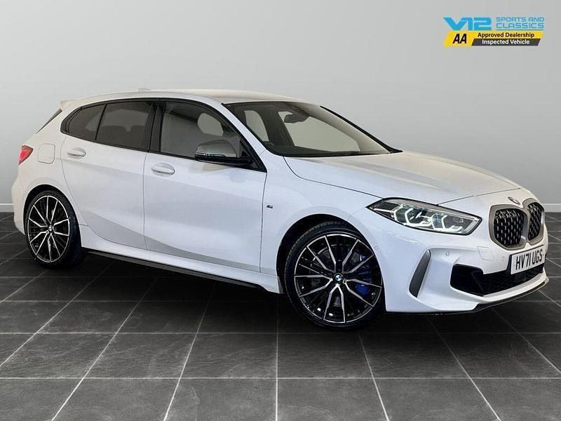 White Used 2021 BMW M135 Comfort Edition Hatchback | £24,995 (Good price) - Image 1/2