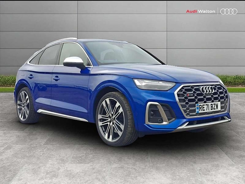 Blue Used 2021 Audi SQ5 Comfort SUV | £38,990 (A bit pricey) - Image 1/4