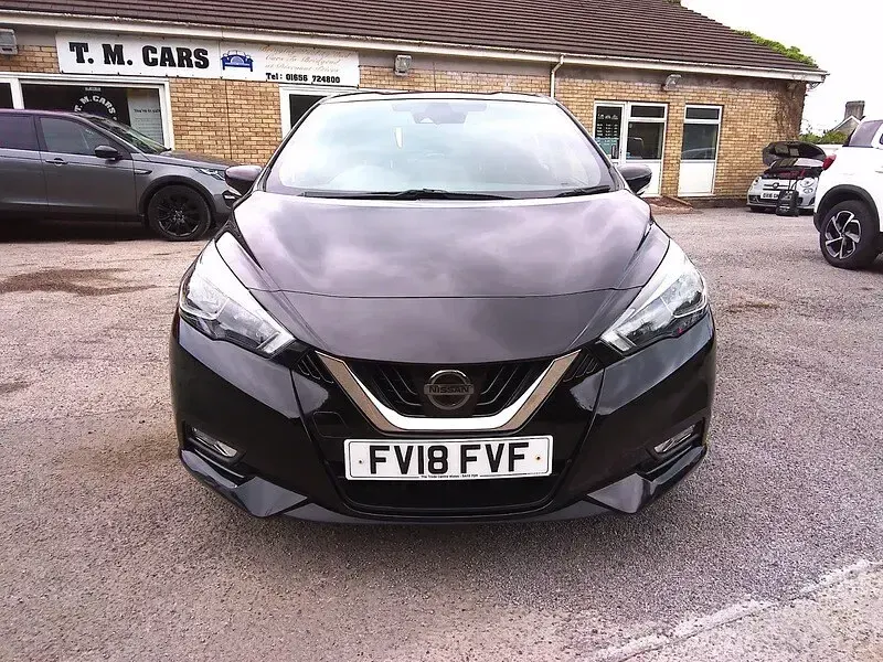 Used Nissan Micra Acenta 90 HP (66 kW) 2018 Black Hatchback