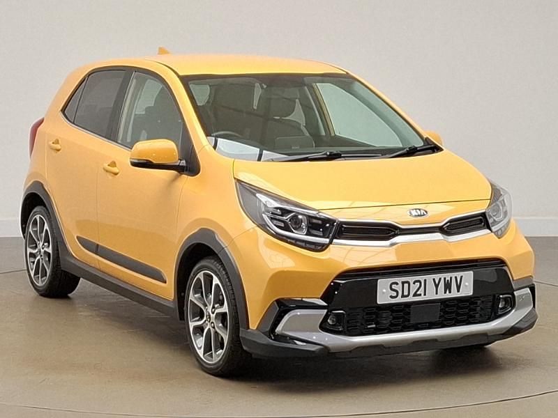 Used Kia Picanto X-Line 2021 Yellow Hatchback
