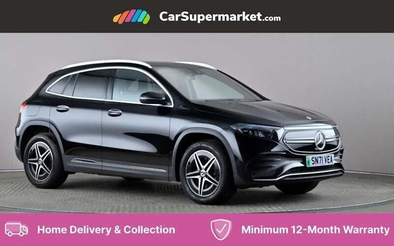 Black Used 2021 Mercedes EQA250 AMG line SUV | £18,897 (Fair price) - Image 1/4