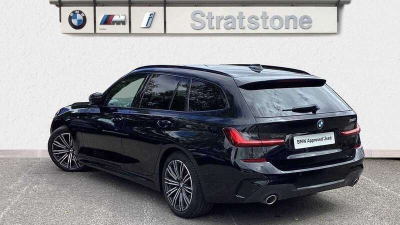 Used BMW 320 M Sport 181 HP (133 kW) 2021 Black Estate