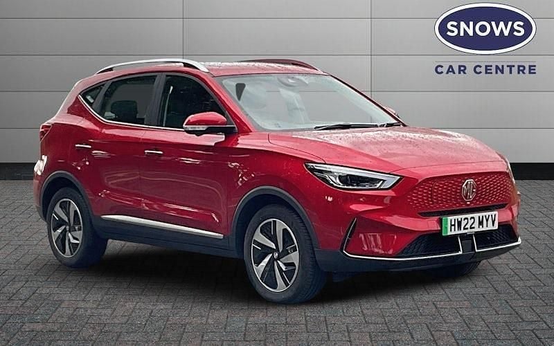 Red Used 2022 MG ZS Trophy Sedan | £15,499 (Fair price) - Image 1/4
