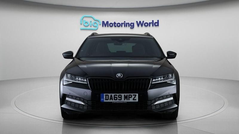 Used Skoda Superb SportlinePlus 2019 Black Estate