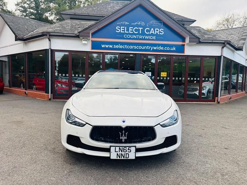 Used Maserati Ghibli 410 HP (301 kW) 2015 White Coupe