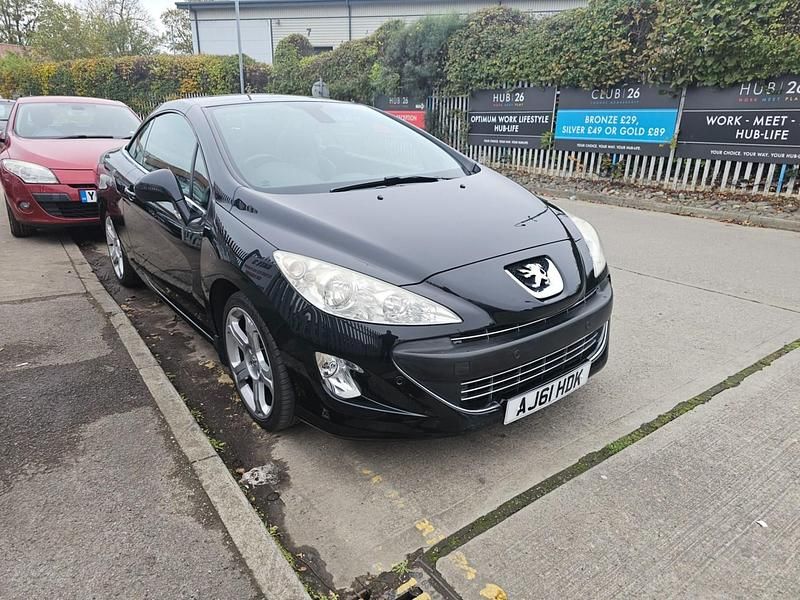 Black Used 2011 Peugeot 308 CC GTi Cabriolet | £1,690 (Super price) - Image 1/4