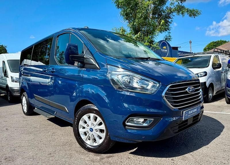 Blue Used 2020 Ford Tourneo Custom Zetec MPV | £14,495 (Fair price) - Image 1/4