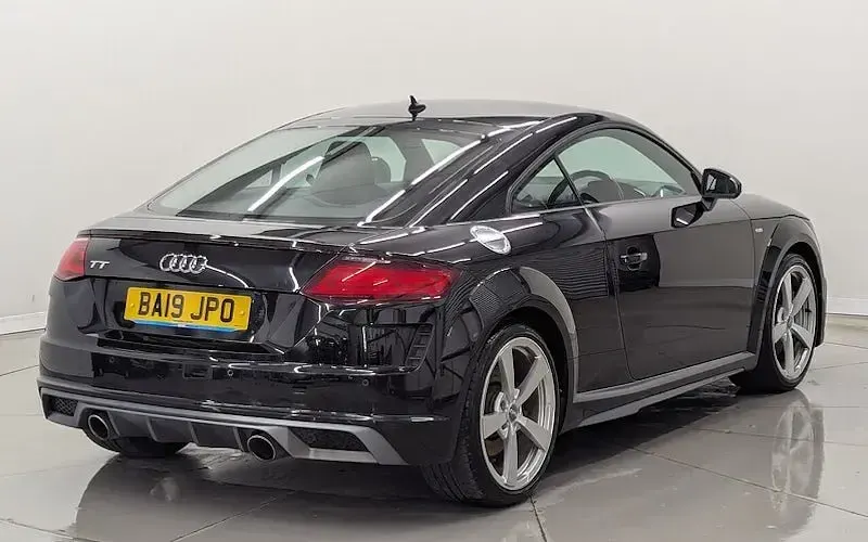 Used Audi TT S-Line 245 HP (180 kW) 2019 Black Coupe